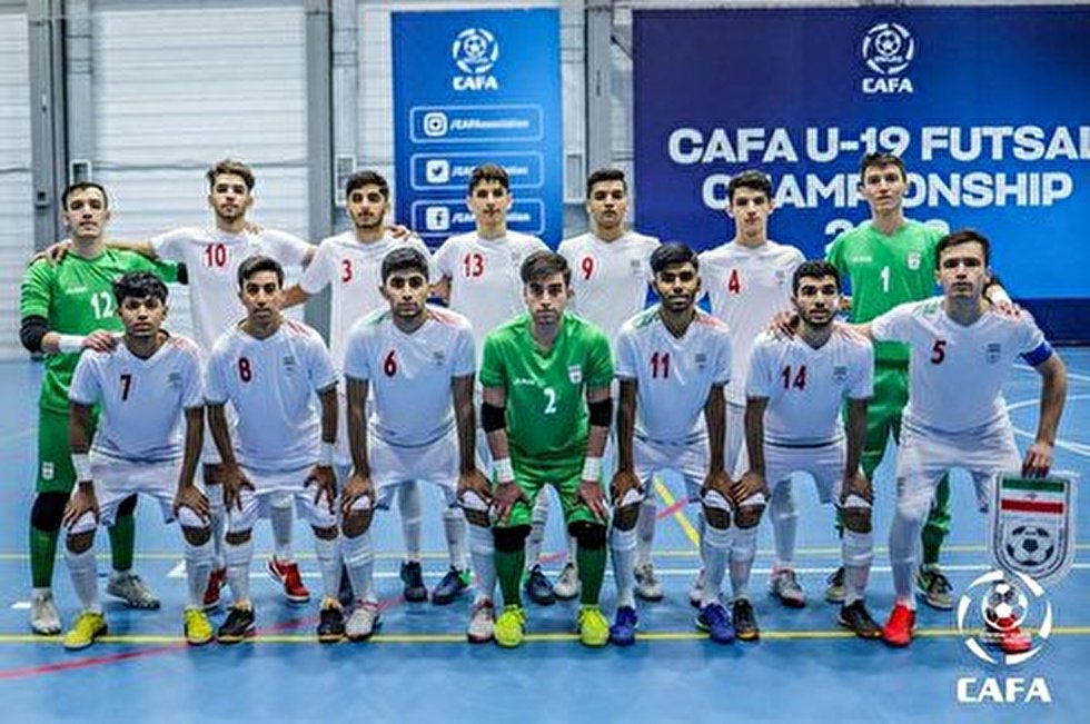 Iran start CAFA U19 Futsal Championship on high Iran start CAFA U19 Futsal Championship on high