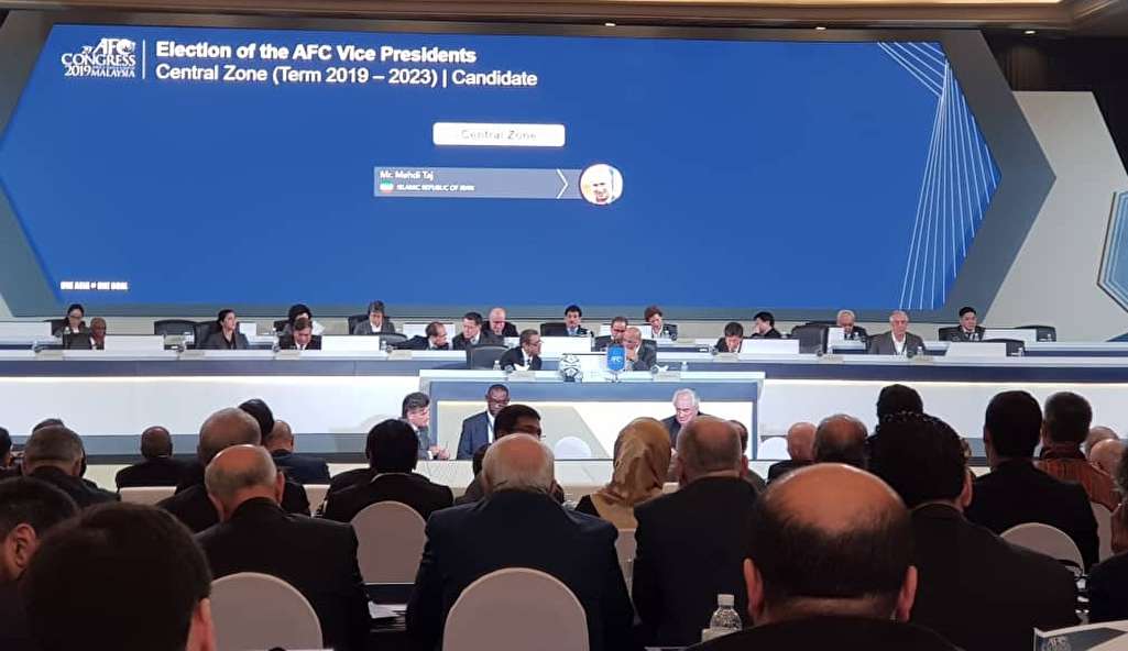 تاج نایب رییس و شیخ سلمان رییس AFCشدند