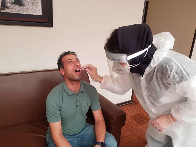 گزارش تصویری از تست گیری کادر فنی و بازیکنان تیم ملی فوتسال