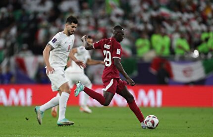گزارش تصویری از دیدار تیم های ملی ایران و قطر