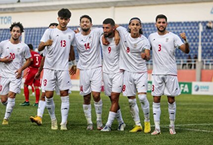 جشنواره گل امیدهای ایران مقابل افغانستان