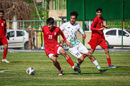 گزارش تصویری از دیدار تیم ملی نوجوانان با جوانان ذوب آهن