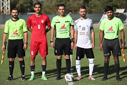 گزارش تصویری از دیدار تیم ملی جوانان و احسان ری