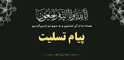 پیام تسلیت رئیس فدراسیون فوتبال به مناسبت درگذشت فرزند پیشکسوت ارزشمند فوتبال