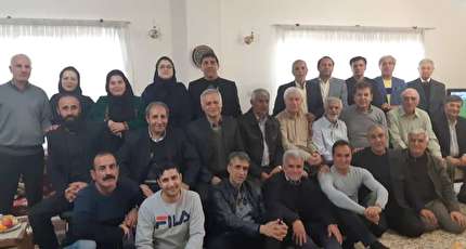 عیادت جمعی پیشکسوتان داوری از درودیان