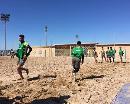 بازی درون اردوی تیم ملی فوتبال ساحلی فردا برگزار می شود