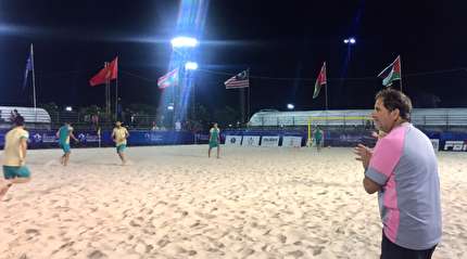 تمرین رسمی تیم ملی‌ در ورزشگاه اصلی مسابقات برگزار‌ شد