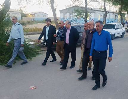 توزيع غذاى گرم در موكب شهداى جامعه فوتبال