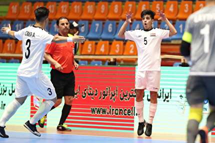 پيروزى عراق در نخستين بازى جام