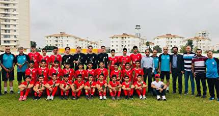برگزاری اردوی تیم ملی نونهالان در بابلسر