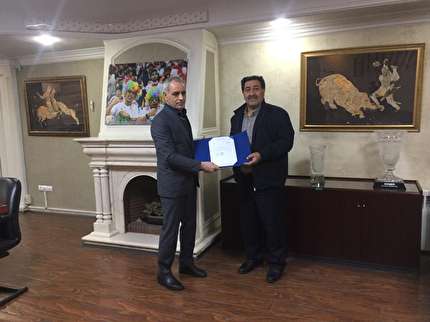 پازوکی رئیس هیات فوتبال کیش شد