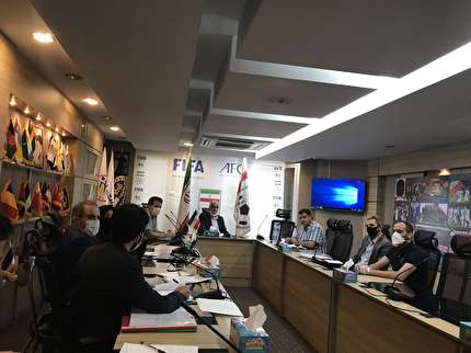 نشست مشترک دبیرکل و مسئولین فدراسیون با نمایندگان شرکت آلشپورت