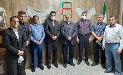 دفتر بسیج هیات فوتبال خوزستان با حضور مسئولان افتتاح شد