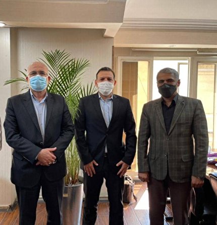 دیدار رییس فدراسیون فوتبال با نماینده مردم دشتی و تنگستان در مجلس شورای اسلامی