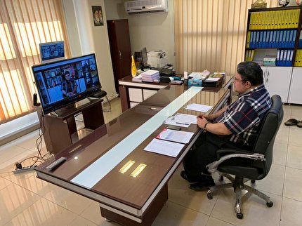 برگزاری کلاس توجیهی برای نمایندگان لیگ فوتسال به صورت آنلاین