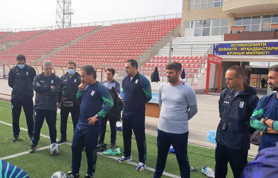 برگزاری تمرین ریکاوری تیم امید در ورزشگاه حصار دوشنبه برگزاری تمرین ریکاوری تیم امید در ورزشگاه حصار دوشنبه