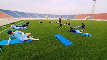 برگزاری تمرین ریکاوری تیم امید پس از پیروزی مقابل لبنان