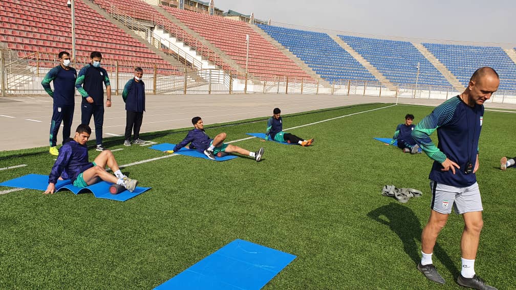برگزاری تمرین ریکاوری تیم امید پس از پیروزی مقابل لبنان برگزاری تمرین ریکاوری تیم امید پس از پیروزی مقابل لبنان