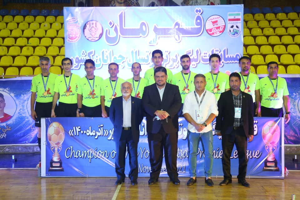 تیم فوتسال آیندگان هرمزگان قهرمان رده سنی جوانان شد