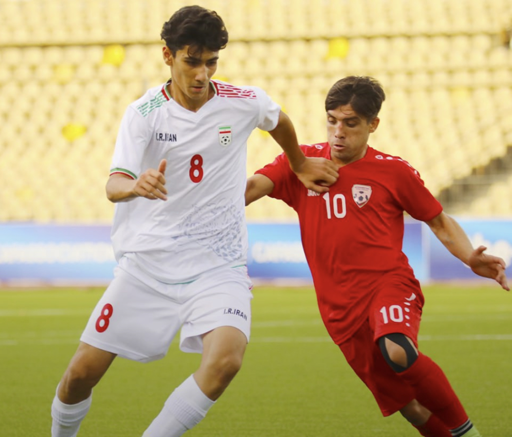 پیروزی نوجوانان ایران مقابل افغانستان