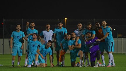گزارش تصویری از اولین تمرین تیم ملی فوتبال در قطر