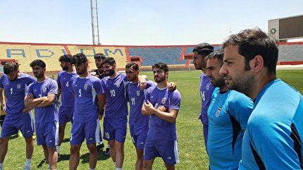 گزارش تصویری تمرین ریکاوری تیم امید