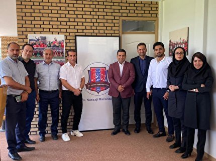 نشست مسئولین رکن صدور مجوز با نمایندگان باشگاه نساجی مازندران برگزار شد