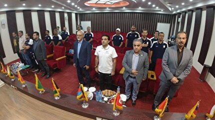 مراسم افتتاحيه دوره مربيگري فوتبال ساحلي سطح یک آسیا در اراک