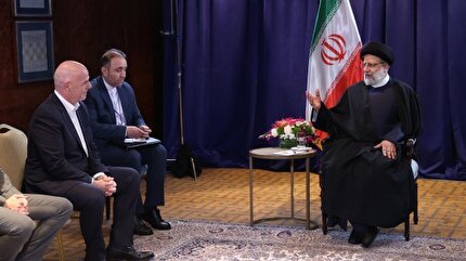 دیدار و گفتگوی رییس فیفا با رییس جمهور