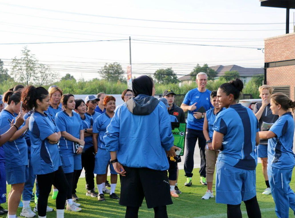 دومین دوره آموزشی مربیان زنان AFC با حضور نمایندهای از ایران