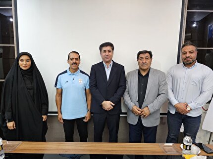 نشست دبیرکل فدراسیون با سرمربی و سرپرست تیم ملی نوجوانان برگزار شد