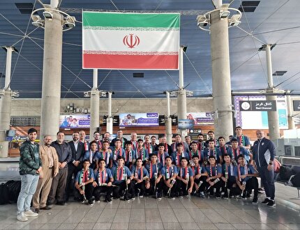 تیم ملی فوتبال نوجوانان به ایران بازگشت