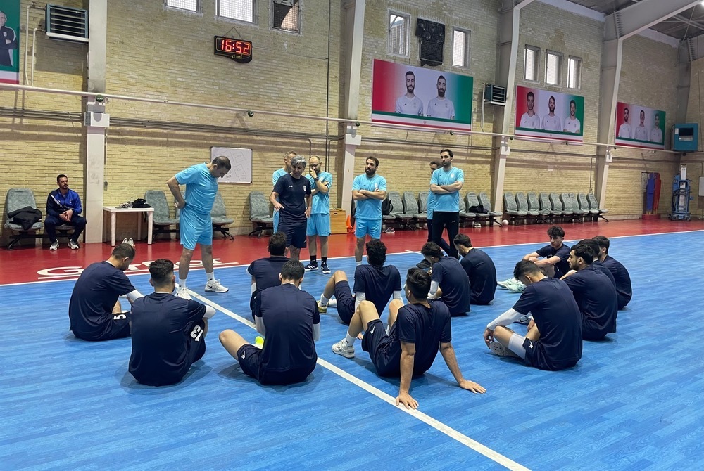هیجان بالا در دور دوم تمرین تیم ملی فوتسال