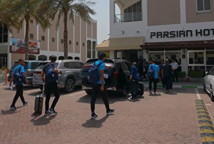 تیم ملی امید وارد دبی شد