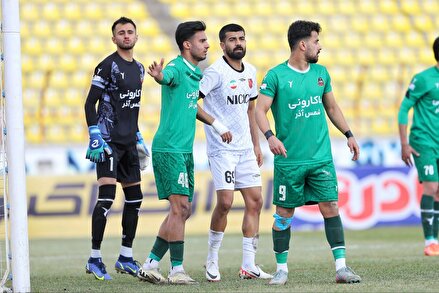 گزارش تصویری/ دیدار تیم های مس رفسنجان و شمس آذر قزوین