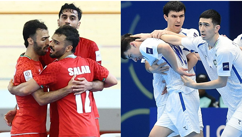 AFC: ایران و ازبکستان در دیداری تماشایی به مصاف هم می‌روند