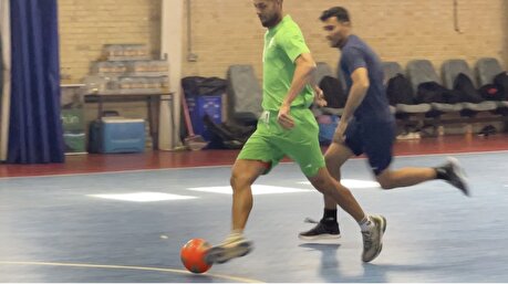 کلیپ تمرین امروز صبح ساحلی بازان