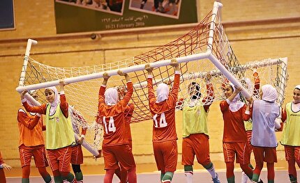 فوتسالیست ها زیر نظر مظفر تمرین کردند