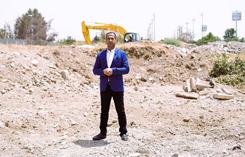 آغاز فاز عمرانی احداث ساختمان فدراسیون فوتبال در مرکز ملی