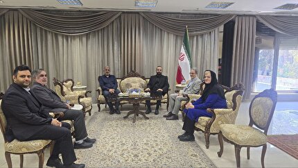 دیدار سفیر جمهوری اسلامی ایران در اردن با نایب رئیس بانوان و عضو هیأت رئیسه فدراسیون