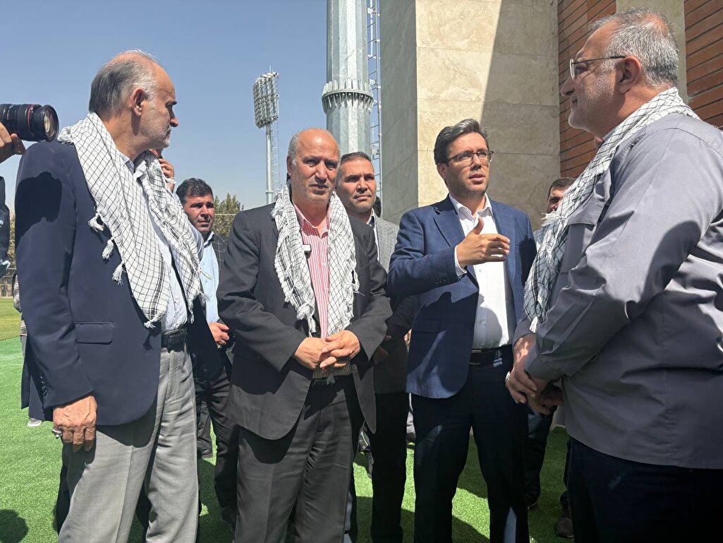  پروژه های جدید عمرانی در مرکز ملی فوتبال افتتاح شد