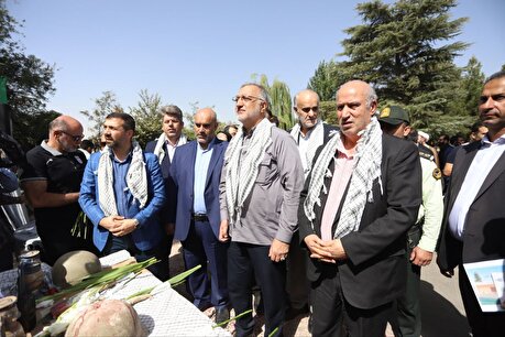 گزارش تصویری از مراسم افتتاحیه پروژهای عمرانی مرکز ملی فوتبال