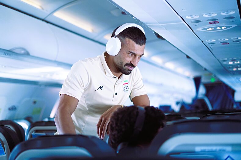 از تهران تا ولگوگراد با پرواز تیم ملی