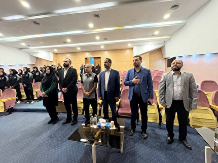 مراسم بدرقه تیم ملی فوتبال دختران نوجوان برگزار شد