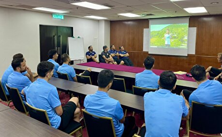 اقدام انسان دوستانه کادر فنی و بازیکنان تیم ملی فوتسال