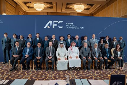 تقدیر AFC از رییس و دبیرکل فدراسیون