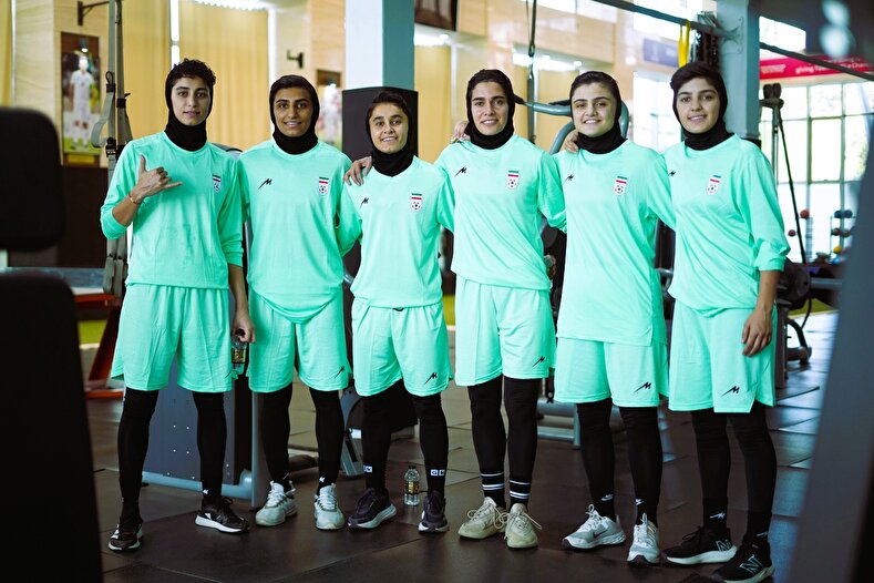 گزارش تصویری از تمرینات تیم ملی فوتبال بانوان