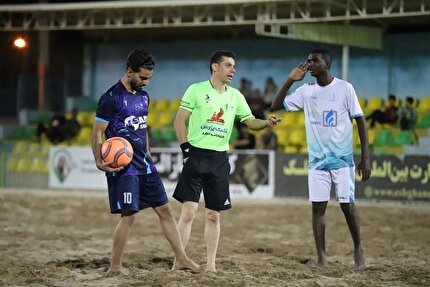 اعلام اسامی داوران هفته دهم لیگ برتر ساحلی