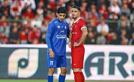 گزارش تصویری از دیدار تیم‌های پرسپولیس و استقلال خوزستان