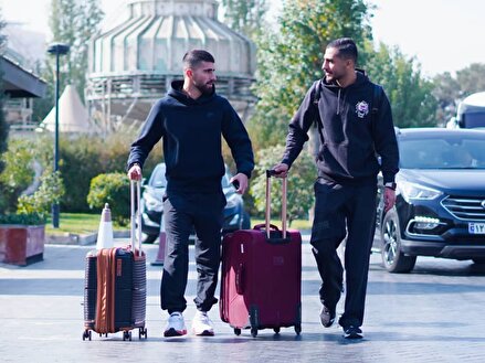 گزارش تصویری ورود تیم ملی فوتبال ایران به اردو